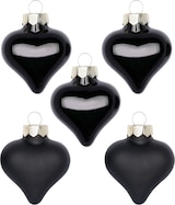 thumbnail of 8 Glasherzen 4cm Christbaumschmuck Weihnachtskugeln Weihnachtsbaumschmuck