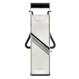 thumbnail of Professionelle Mandoline aus Edelstahl mit Drücker und ergonomischem Fuß - 2 Kämme zum Ausdünnen -. Tellier