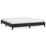 thumbnail of vidaXL Bedframe zonder matras 160x200 cm fluweel zwart