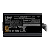 thumbnail of Cooler Master Mwe 650w V2 Atx 3.1 80+ Bronze 650 Watts