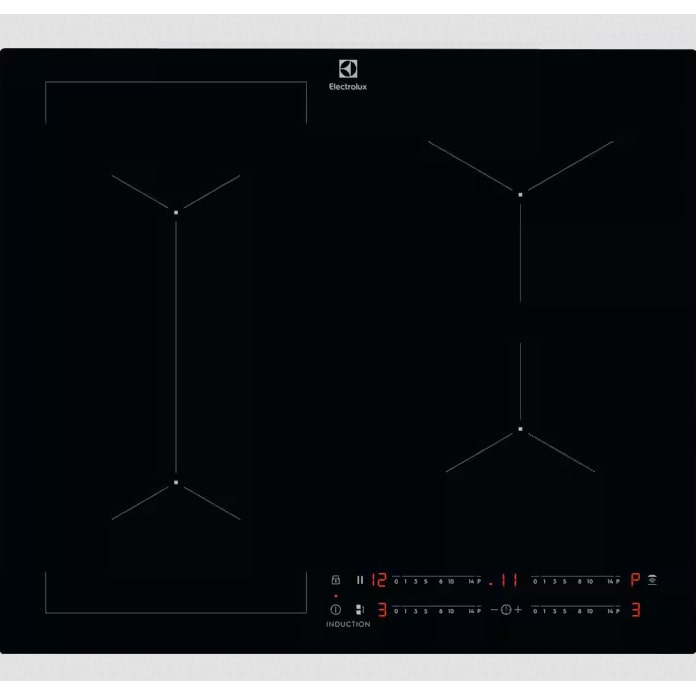 AEG Autarkes Kochfeld / Induktion / Hob²Hood / Slider-Bedienung / 60 cm / Aufliegend EIV634I