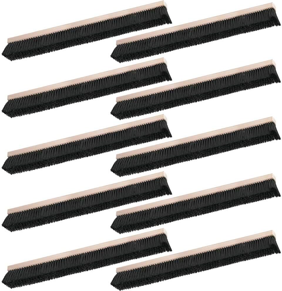 10x Saalbesen Rosshaar-Mischung, Länge 1000 mm