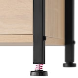 thumbnail of tectake Armoire d’appoint DURHAM Meuble de rangement Style Vintage 38,5x31,5x81cm - Bois clair industriel, Chêne Sonoma - 404224