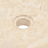thumbnail of vidaXL Gootsteen 40x12 cm marmer crème