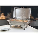 thumbnail of METRO Professional Chafing Dish / Chauffe-plats SBD-100L, Acier inoxydable, GN 1/1, 9 L, avec couvercle
