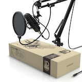 thumbnail of LIAM&DAAN Streaming-Mikrofon Set, mit Arm, Spinne & Popschutz Podcast Set, Kondensatormikrofon