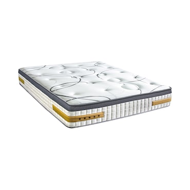 Matelas   Mousse à mémoire de forme 140x190 cm CHOLARGOS OLYMPE LITERIE