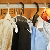 thumbnail of Relaxdays Gürtelhalter 3er Set, Metall, platzsparend, 12 Haken, Krawatten, Schals & Gürtel, Krawattenhalter, silber