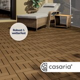 thumbnail of Casaria WPC Fliesen 11x Mosaik Terrakotta