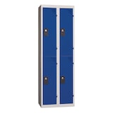 thumbnail of Vestiaires 2 cases x 2 colonnes - En kit - Bleu - Largeur 60cm PROVOST