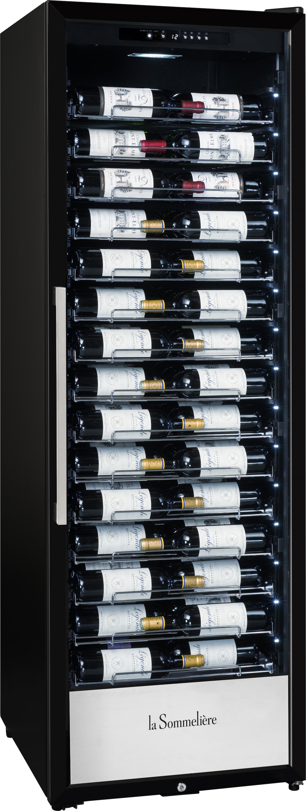 La Sommelière - PRO160N - professioneller Lager- und Reifeweinkühlschrank für 152 Flaschen