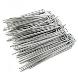 thumbnail of KIT 100 Estacas para Fixação de Redes de Ferro Galvanizado Anti-ferrugem 150 x 30 x 3 mm por Yelloo