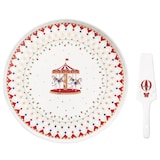 thumbnail of Christmas Wonderland Tortenplatte Ø32cm mit Tortenheber Gebäckteller Weihnachten