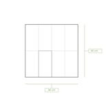 thumbnail of greenbox - Servietten aus recyceltem Papier (Premium) 40 x 40 cm, 2-lagig, 1/8 Falz, ungebleicht, 1200 St.