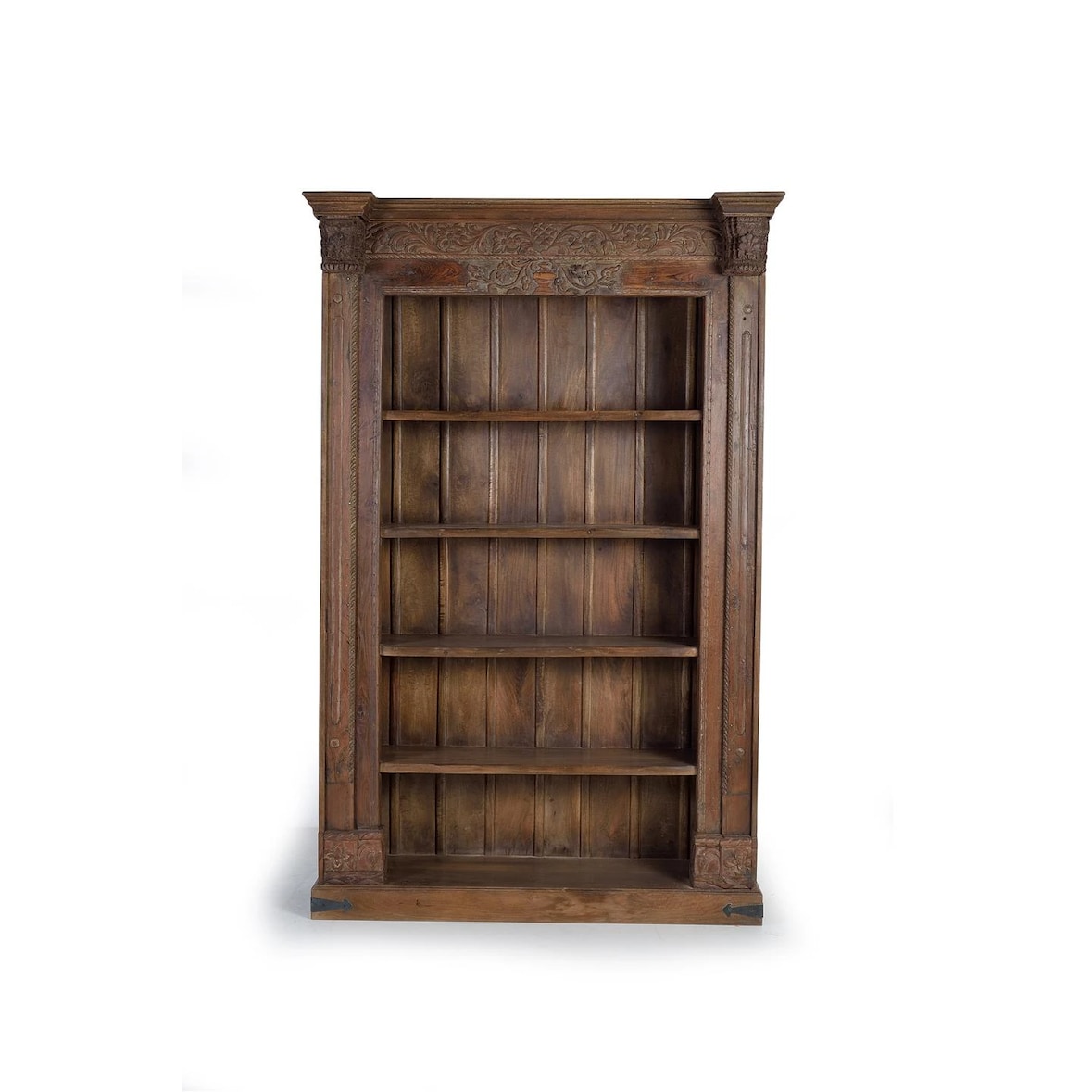 Librería de madera de mango con 4 estantes