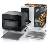 thumbnail of Arendo Heißluftfritteuse 1800 Watt, Minibackofen, Airfryer, 25L, Edelstahl, Pizzaofen, 4 Ebenen, Mini Backofen mit Umluft, Timer, 12 Programme