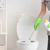 thumbnail of Relaxdays WC Bürstenkopf im 5er Set, lose Toilettenbürsten 9,5 mm Gewinde, Ersatzbürstenkopf Durchmesser 7 cm, weiß