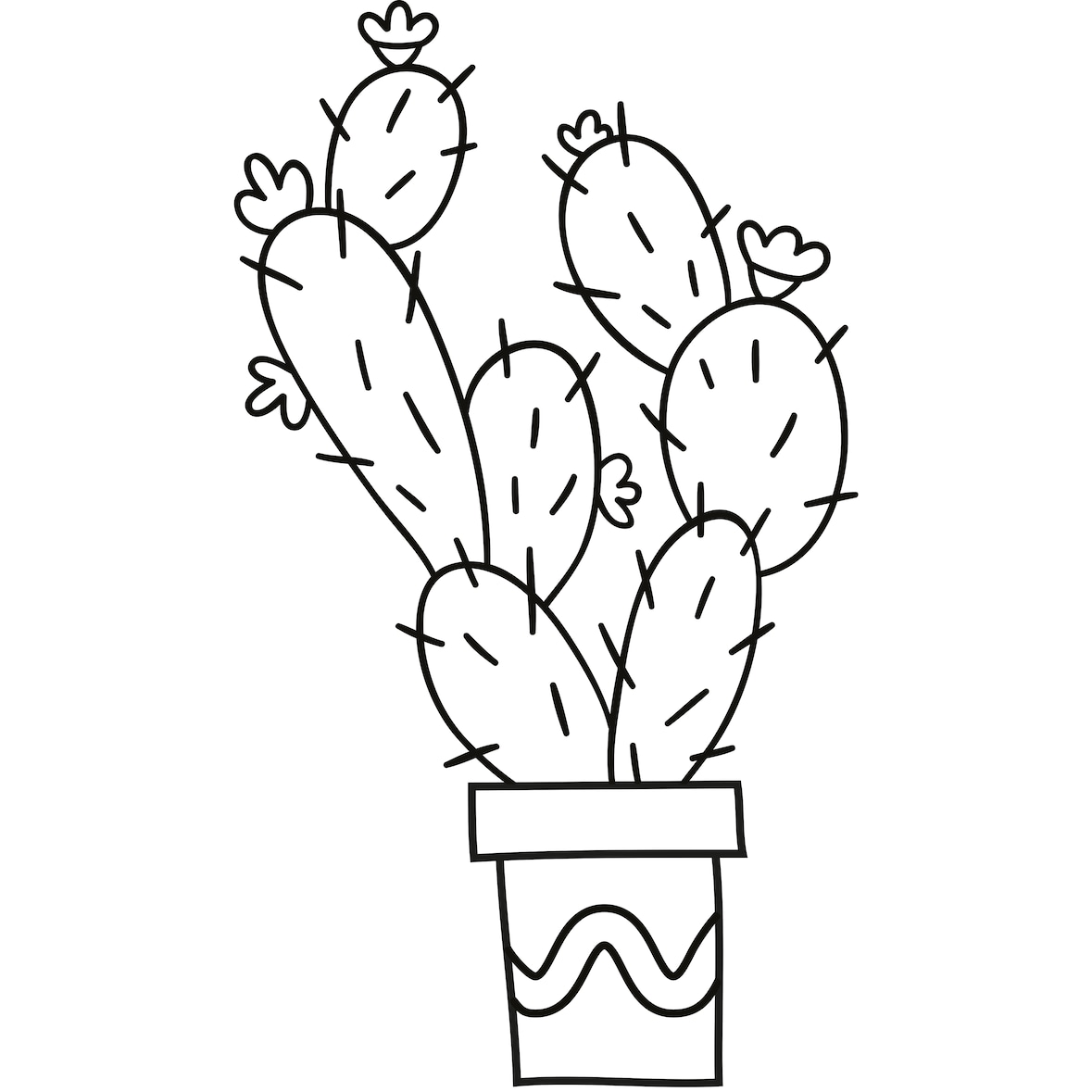 Securit® Set van 3 Raamstencils A3 - Planten Thema - Inclusief Krijtstift