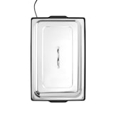 thumbnail of Scaldavivande Hendi 220-240W Tellano da 9 litri con contenitore analogico in acciaio inox e PP