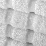 thumbnail of Bertsch Hotelwäsche 10er Set Gästetücher, 2-Streifen-Bordüre, 100% Baumwolle, ca. 450 g/gm, ca. 30/50 cm (weiß)