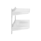 thumbnail of Royal Catering - Wandrek van roestvrij staal - 2 planken - 80 x 40 cm