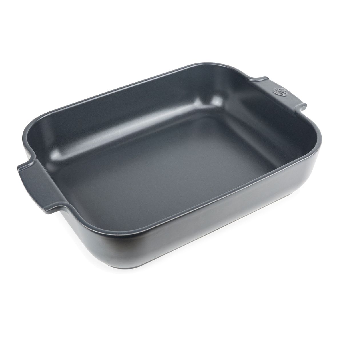 PEUGEOT Keramik Auflaufform APPOLIA 40cm Rechteckig Schiefergrau Spülmaschinenfest