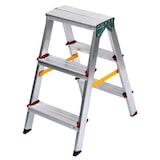 thumbnail of Escabeau en aluminium 2 X 3 marches Charge 150 kg Hauteur 0,65 m VITO