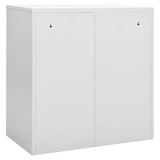 thumbnail of vidaXL Lockerkast 90x45x92,5 cm staal lichtgrijs