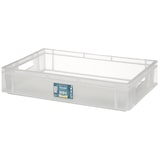 thumbnail of METRO Professional Eurobox, polypropyleen, 60 x 40 x 12 cm, netto inhoud: 20 L, stapelbaar, transparant