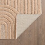 thumbnail of Teppich Esszimmer 3D Skandinavischer Boho Modern Waschbar Strapazierfähig Wohnzimmer Pflegeleicht Rosa 60x110 cm – RIGI von Kadima Design