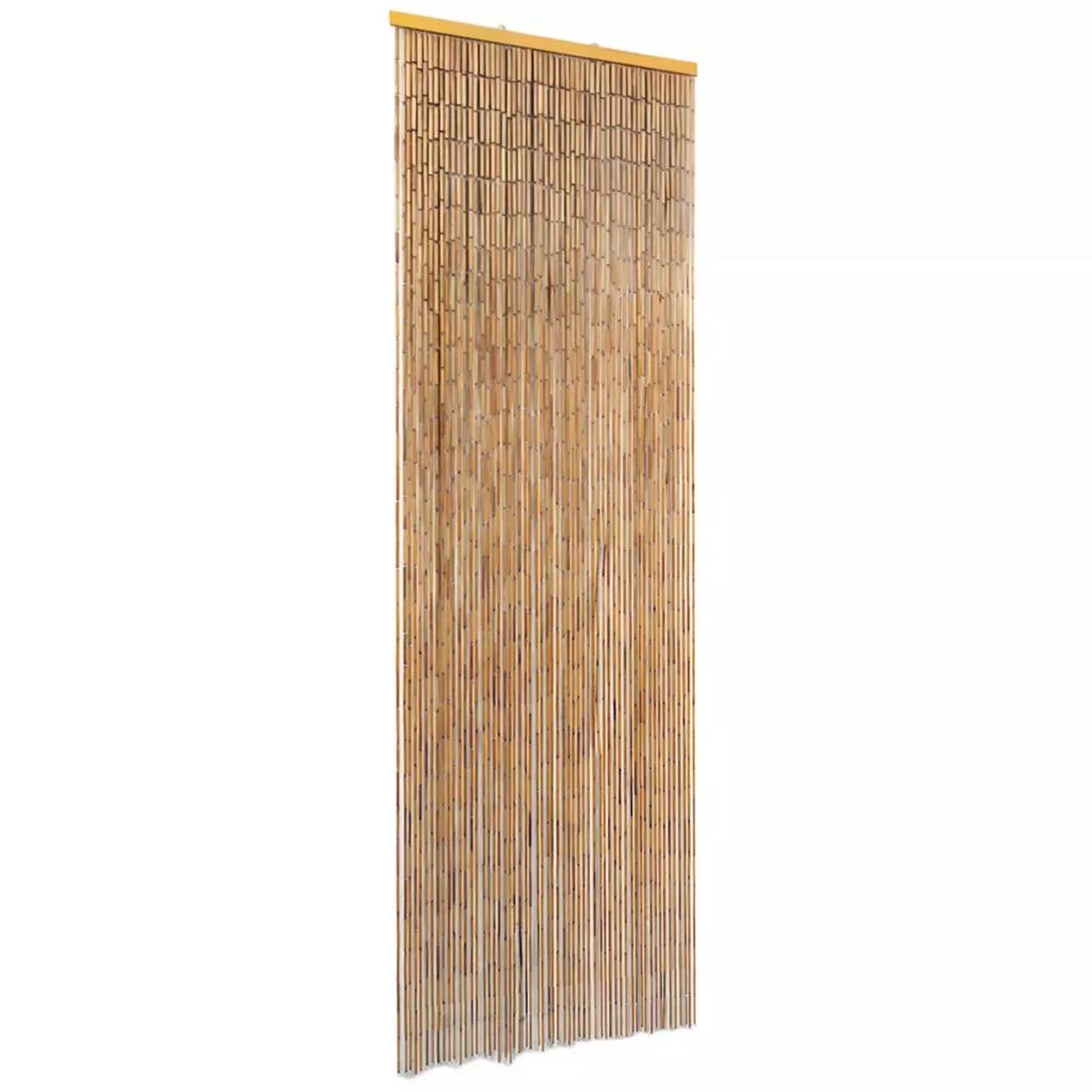 Décoshop26 - Rideau de porte contre insectes Bambou 56 x 185 cm DEC022195