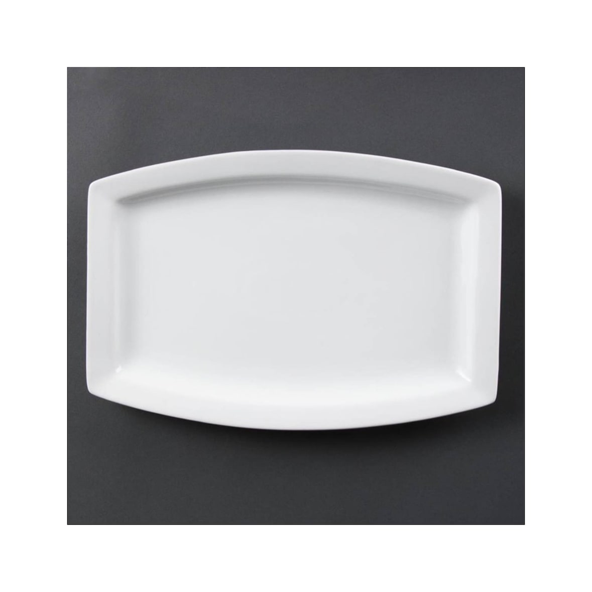 Rechthoekig bord Olympia Witgoed 320mm - set van 6