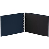 thumbnail of Fotoalbum Whire-O 40 Seiten 195x145mm navy/schwarz