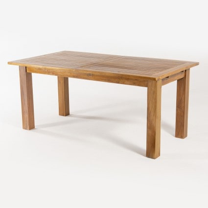 Mesa de jardín teca extensible Bistro