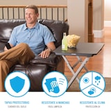 thumbnail of Mesa personal plegable rectangular 75x50,5x66 cm Lifetime