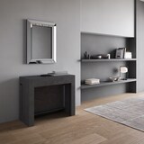 thumbnail of Consolle allungabile 90x42/302 cm Evolve Antracite Spatolato