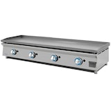 thumbnail of LUX WORLDMAI Gasgrillplatte 120 cm aus gewalztem Stahl für die Gastronomie. INOX Grillplatte für Küchen in Bars und Restaurants.