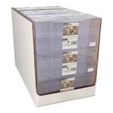 thumbnail of PAPSTAR 270 Fingerfood - Schalen, PS eckig 55 ml 4,7 cm x 4,2 cm x 4,2 cm glasklar