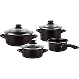 thumbnail of Magefesa Batería de Cocina 7 piezas, Inducción, Antiadherente, Libre PFOA, Acero Vitrificado, libre PFOA Negro 1103075