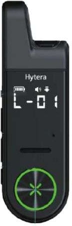Hytera,walkie talkie,serie S1 mini LF,dimensioni ridotte con clip da permettere un aggangio sicuro.Codice  49467