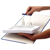 thumbnail of Pack de 50 clips Pro pour archives Bankers Box, en plastique, coloris bleu