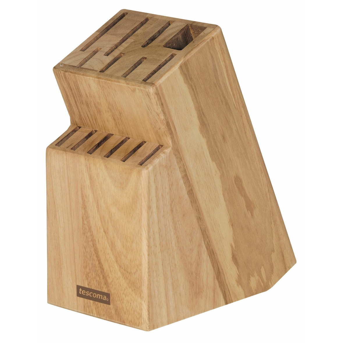 Messerblock 13 Messer Unbestückt Schere Wetzstahl Holz