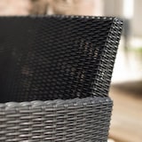 thumbnail of Salon de jardin - résine imitation rotin tressé - Allibert by KETER - 4 personnes - Mia - Gris graphite ALLIBERT by KETER