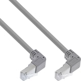 thumbnail of InLine® Patchkabel 2-seitig unten gewinkelt, S/FTP, Cat.6, 250MHz, PVC, 1,83m