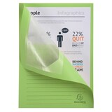 thumbnail of Exacompta - Réf. 50107E - Carton de 400 chemises à fenêtre Forever® 120 g/m²- dim 22 x 31 cm pour A4 - couleur vert pré