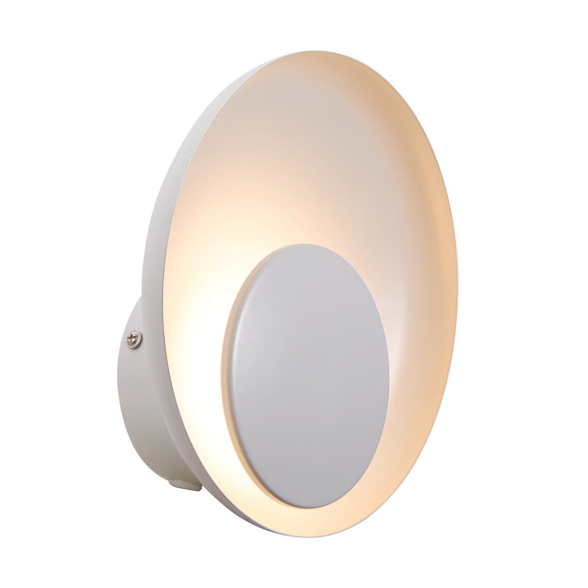 Applique murale MARSI  Métal Blanc, H.21 - IP20 - LED Module / Intérieur