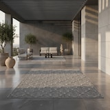 thumbnail of Teppich Balkon Skandinavisch Pflegeleicht Waschbar Strapazierfähig Terrasse Küche Grau 140x200 cm OEKO-TEX – CORTINA von Kadima Design