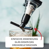 thumbnail of Westmark Dosiergerät, Maß-/Fülleinheit: 2 cl, Kunststoff, Standard, Schwarz/Transparent, 92202260