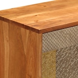 thumbnail of Helloshop26 - Aparador buffet mueble consola mueble de almacenamiento 80 cm madera maciza de acacia 4402249