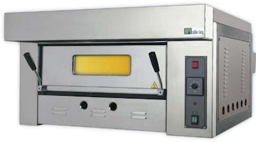 Four à pizza Gaz 4 pizzas entièrement réfractaire